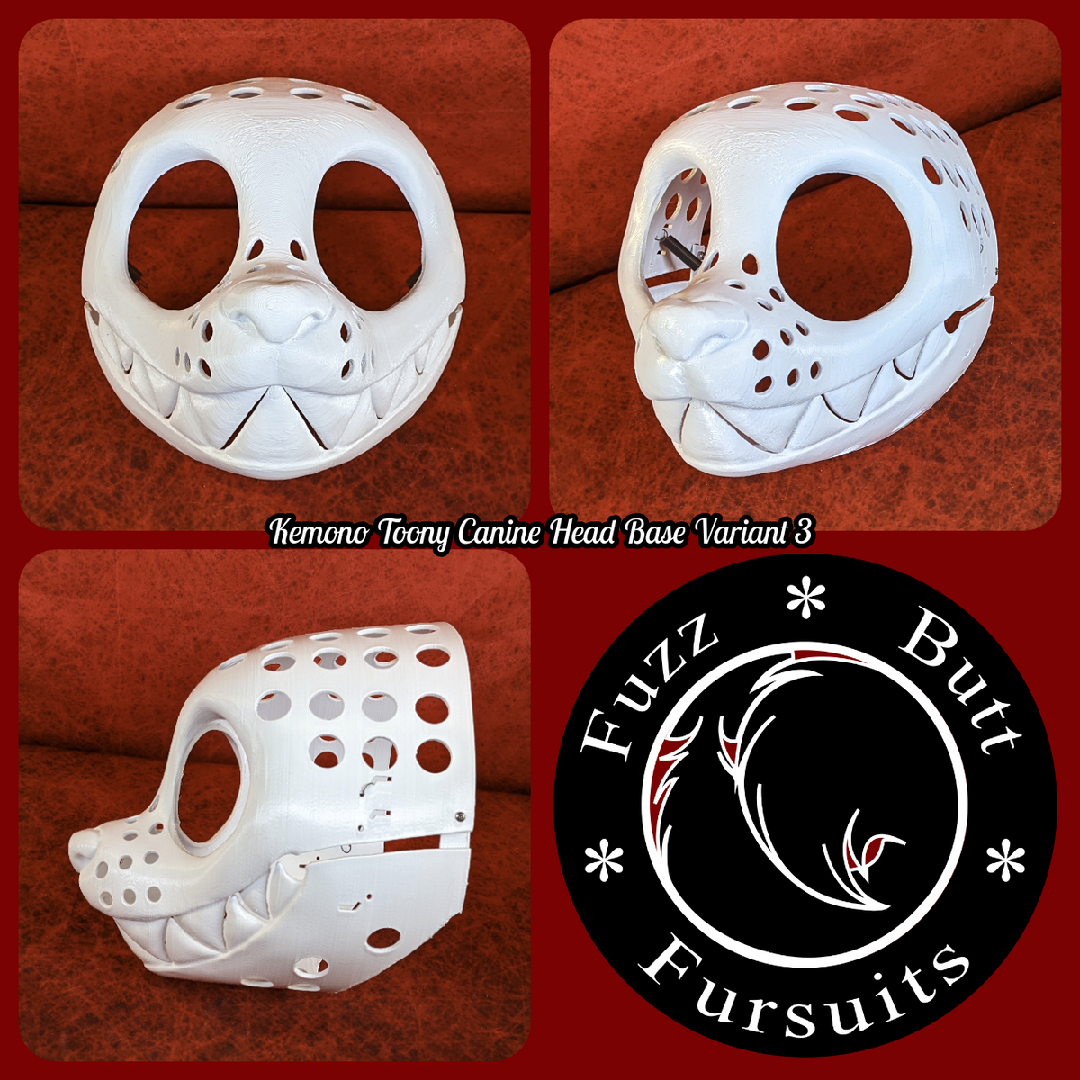 Kemono Fox/Canine soft foam head base for costumes, mascots and fursui –  Runaway Workshop