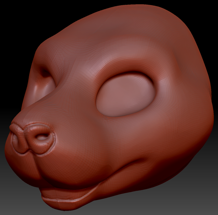 Gender Neutral Rat Static Jaw Head Base Variant 1