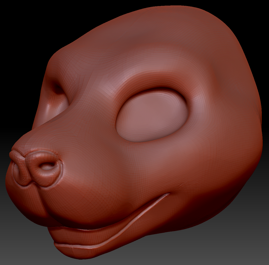 Gender Neutral Rat Static Jaw Head Base