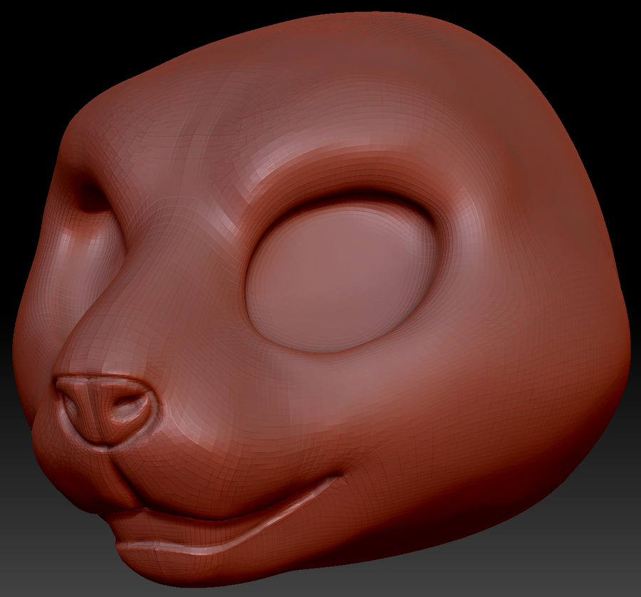 Western Kemono Hamster Static Jaw Head Base