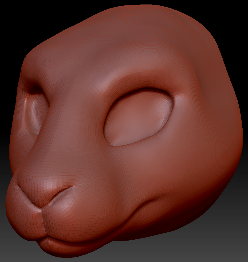 Feminine Hare Head Base