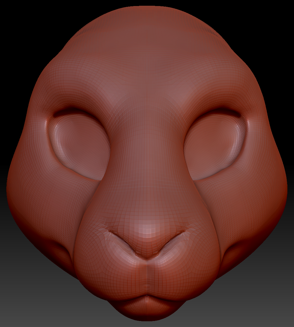 Feminine Hare Head Base