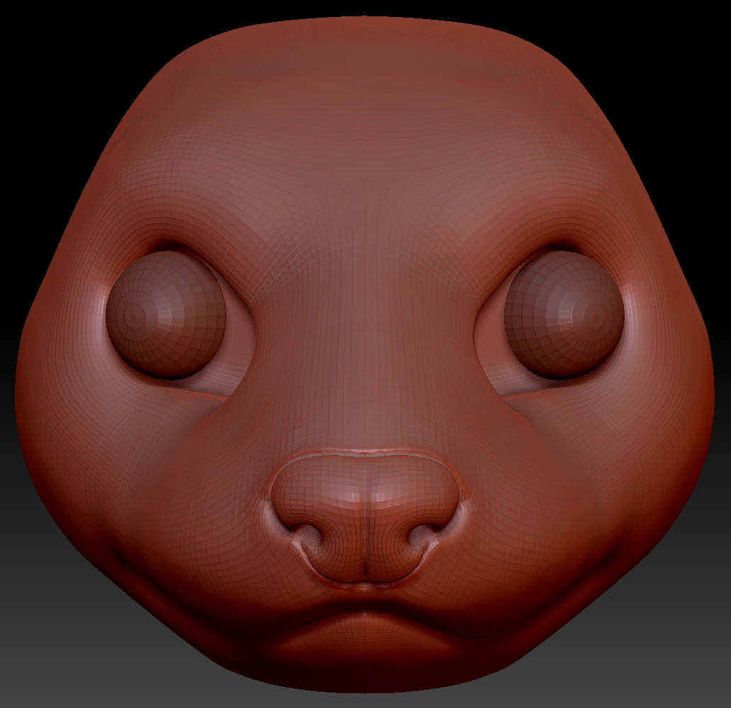 Realistic Mink Head Base