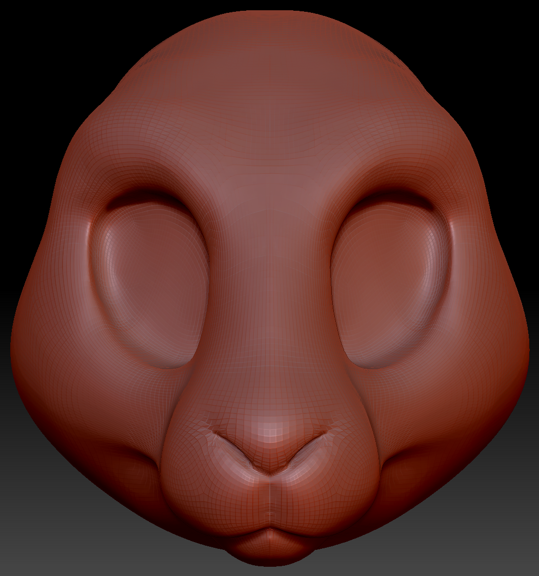 Western Kemono Hare Head Base