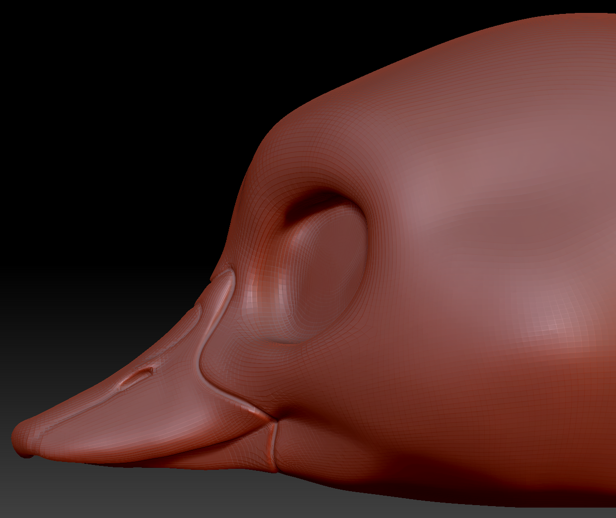 Western Kemono Canadian Goose Head Base