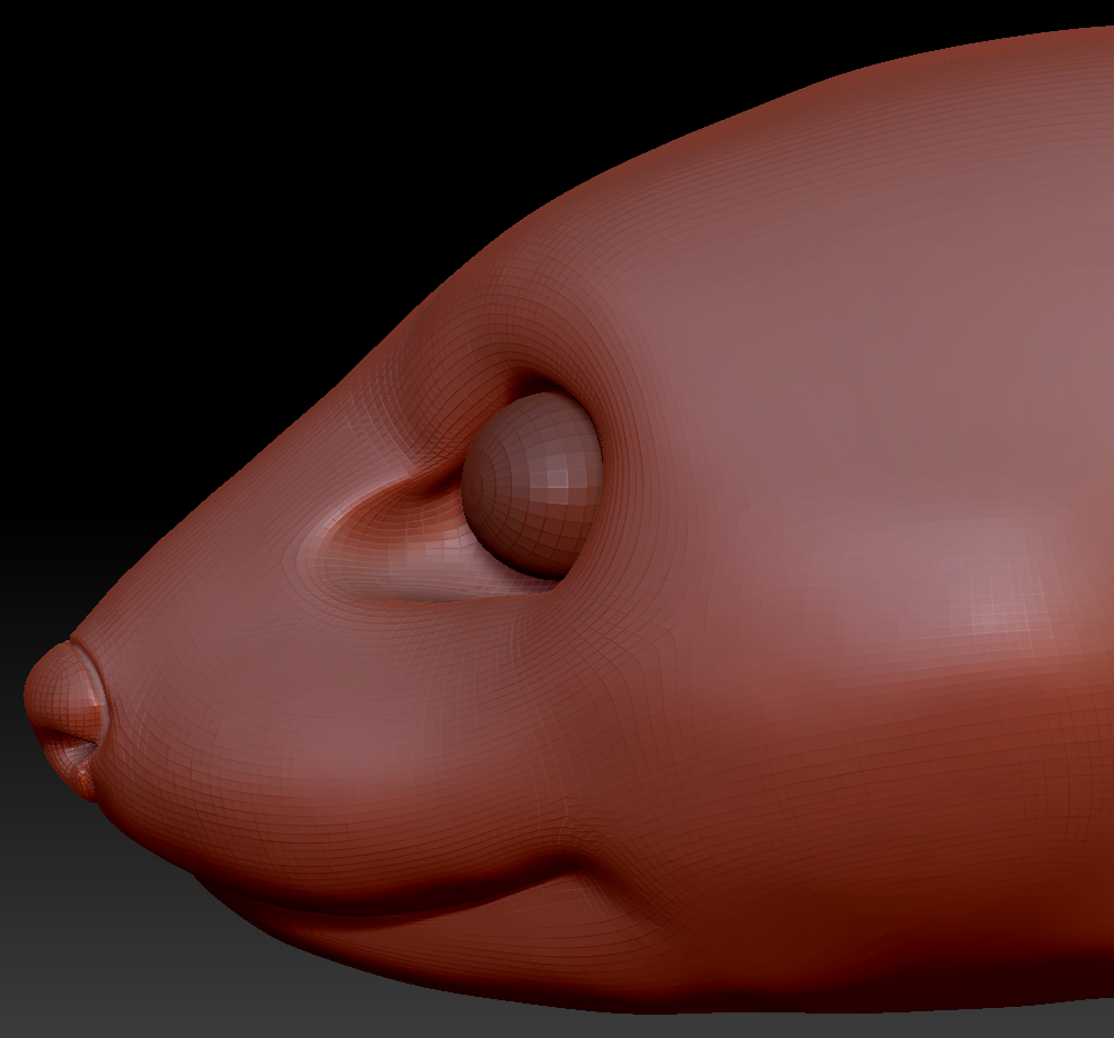 Realistic Mink Head Base