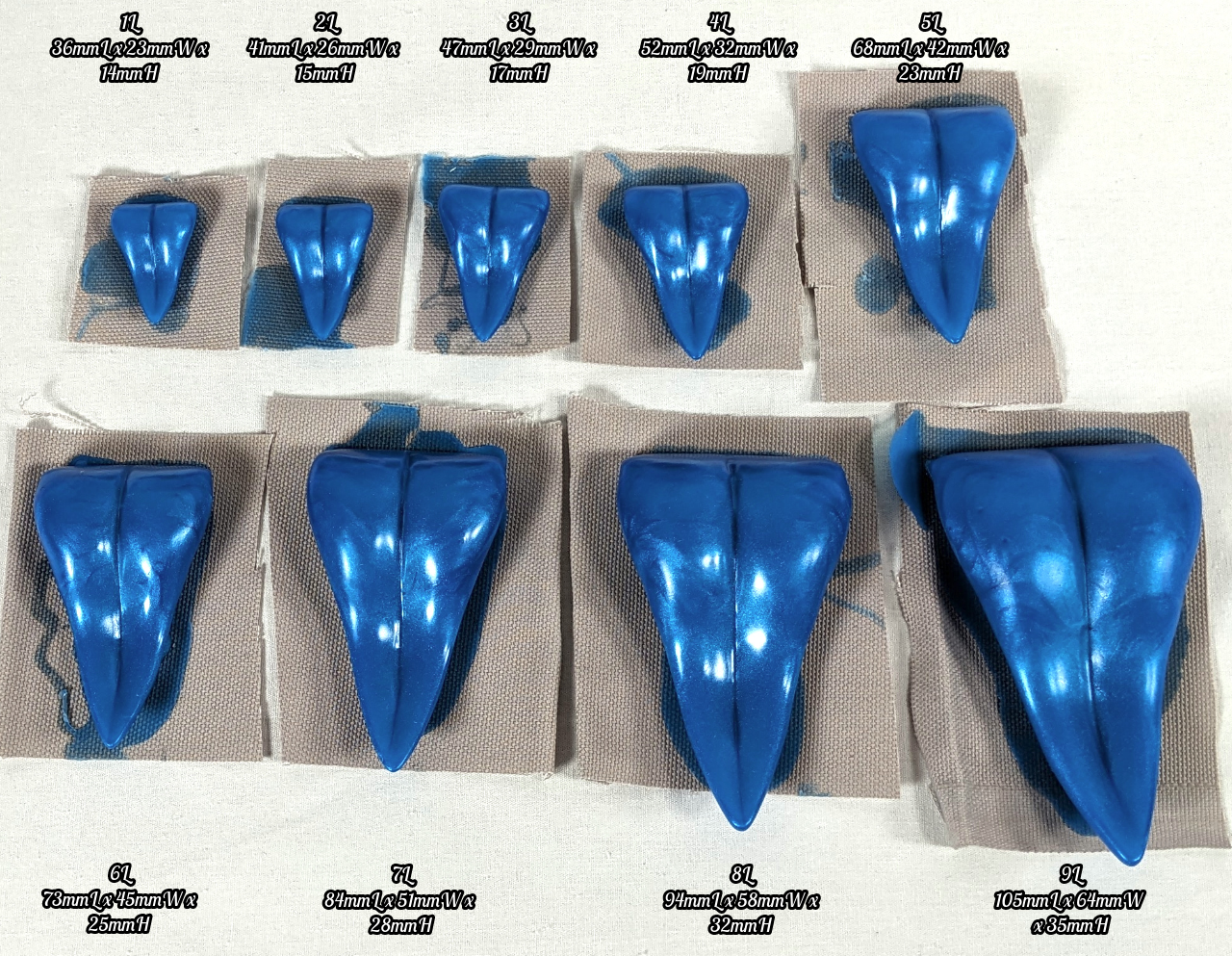 Silicone Point Tongues