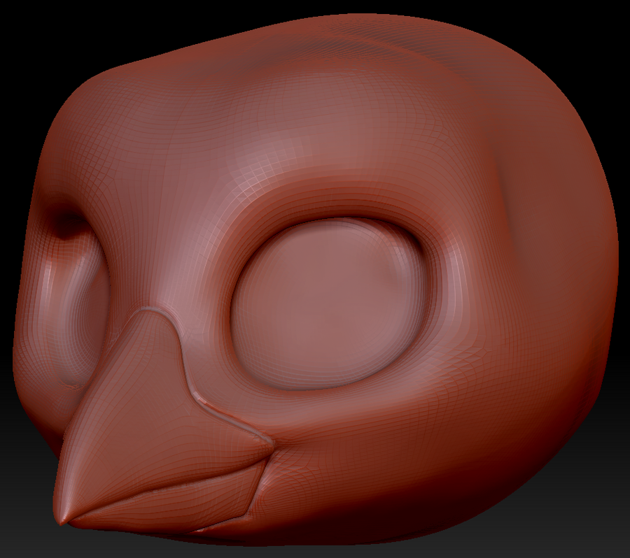 True Kemono Raven Head Base