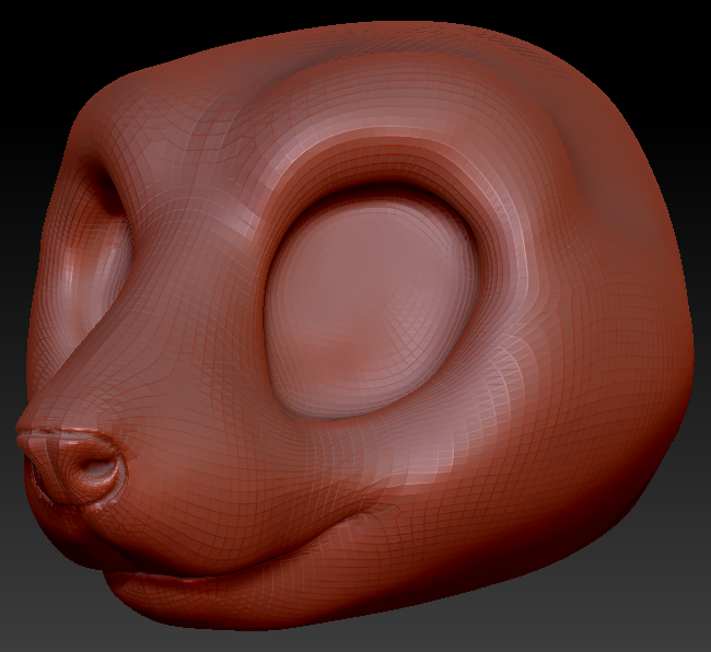 Western Kemono Mouse Head Base Variant 2