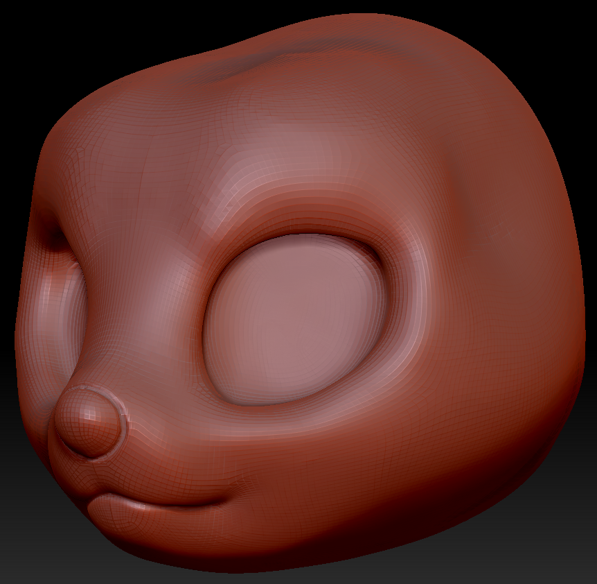 True Kemono Red Panda Head Base