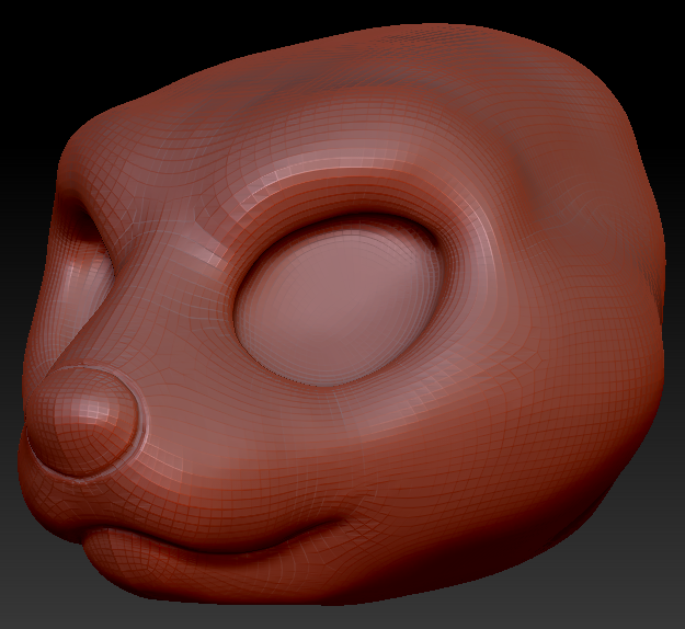 Western Kemono Weasel Head Base