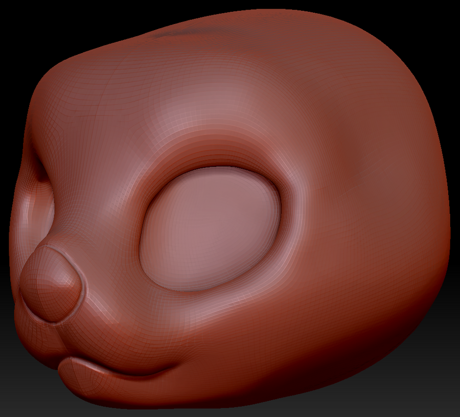 True Kemono Sea Otter Head Base