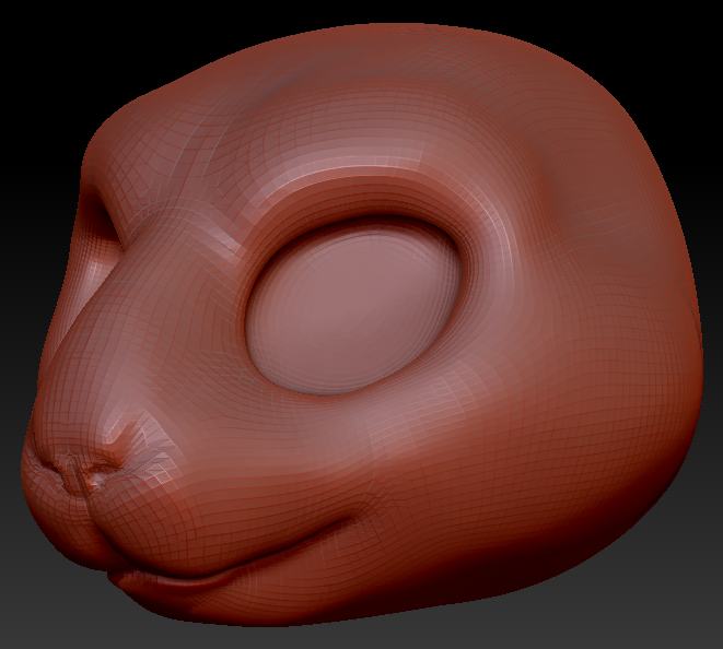 Western Kemono Guinea Pig Head Base