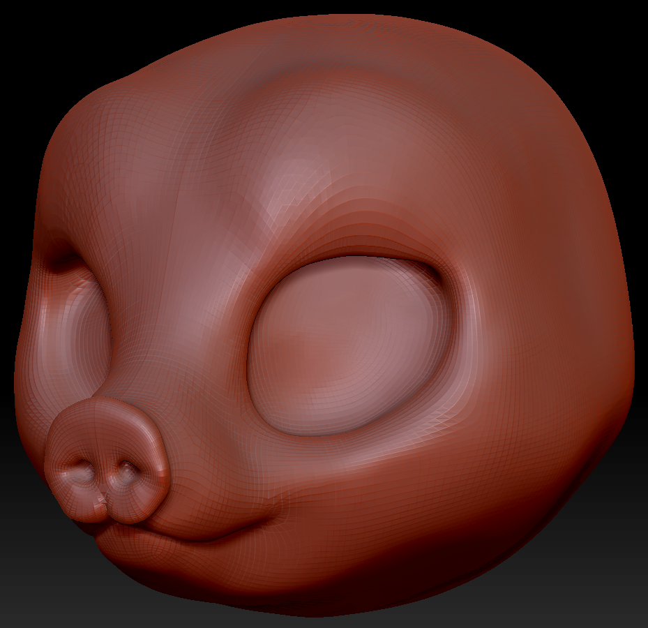 True Kemono Pig Head Base