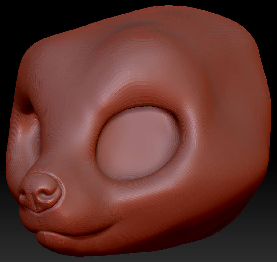 True Kemono Hyena Head Base