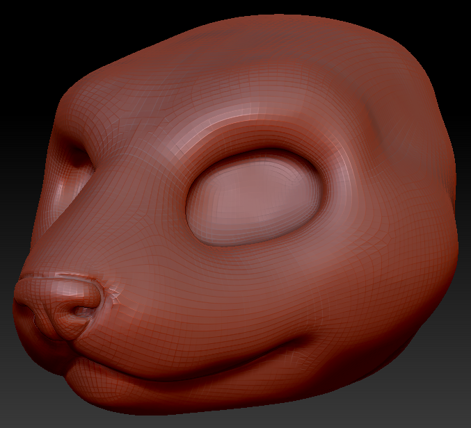 Gender Neutral Weasel Head Base