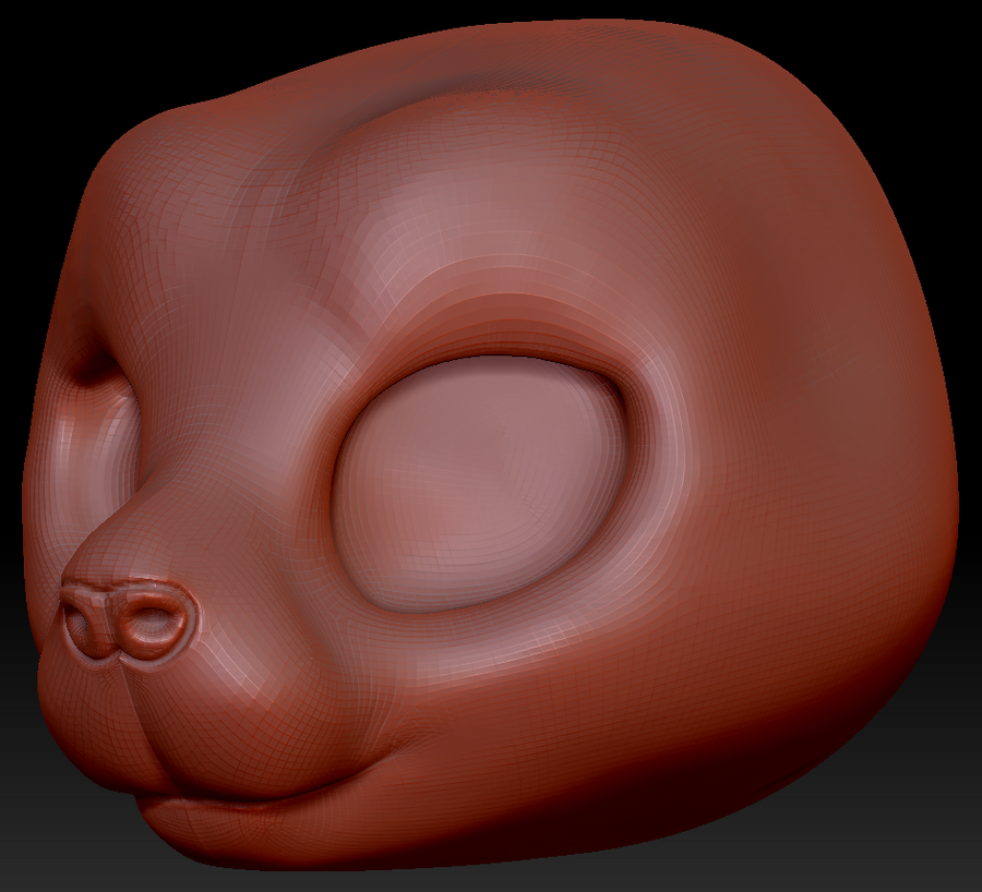 True Kemono Rat Head Base