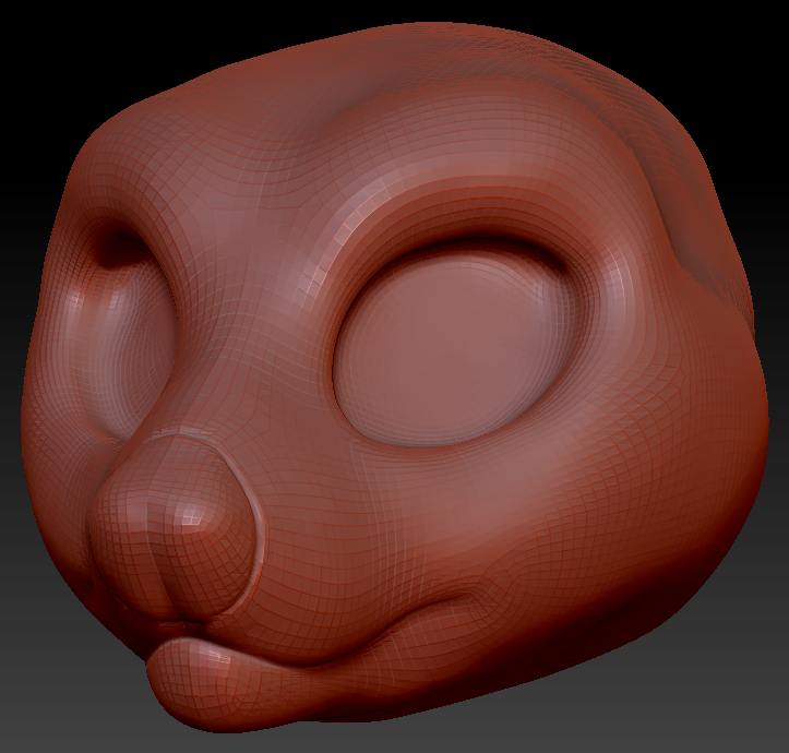 Western Kemono Tasmanian Devil Head Base