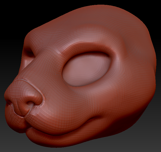 Feminine Sea Otter Head Base