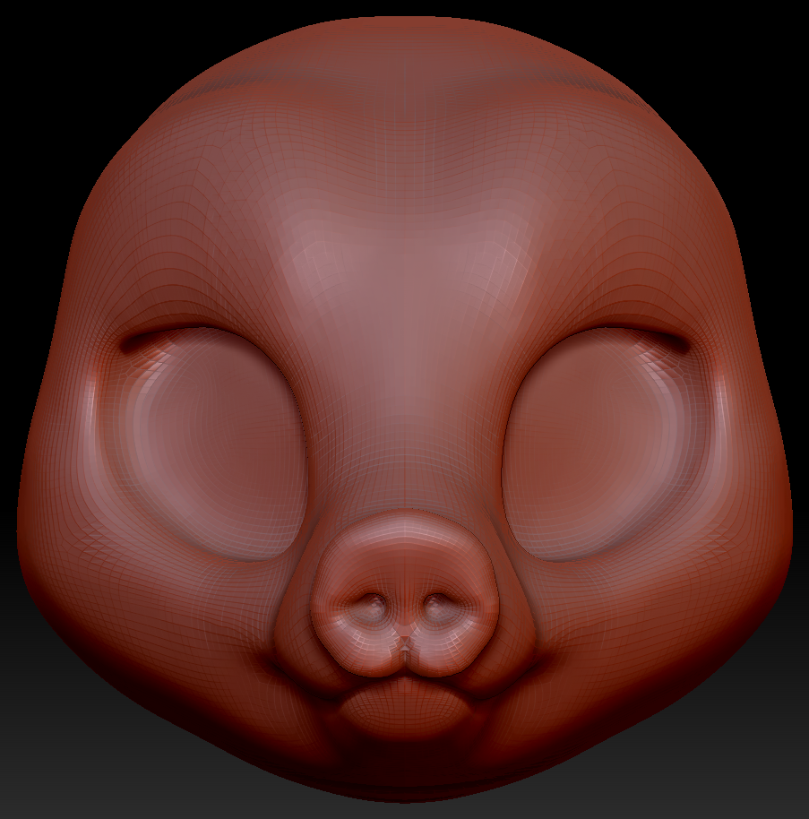 True Kemono Pig Head Base