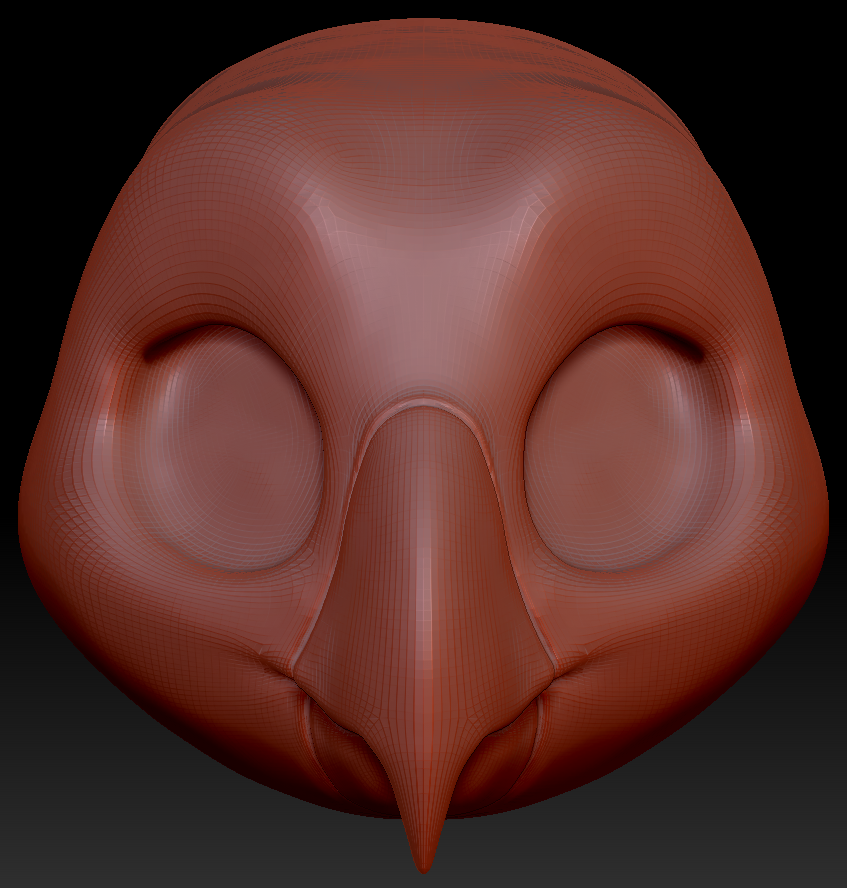 True Kemono Macaw Parrot Head Base