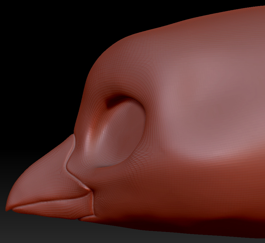 True Kemono Raven Head Base