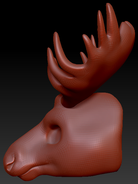 Gender Neutral Moose Head Base Complex Variant 1