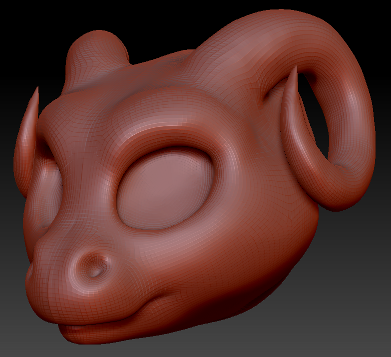 Western Kemono Round-nosed Dragon Head Base Complex Variant 1