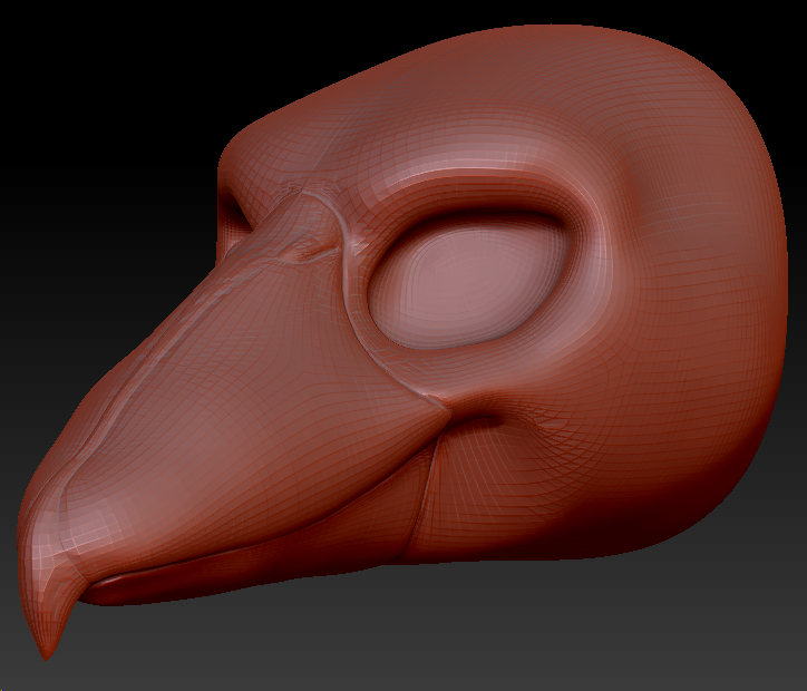 Feminine Shoebill Head Base