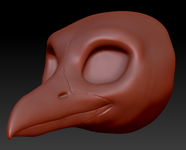 Feminine Seagull Head Base