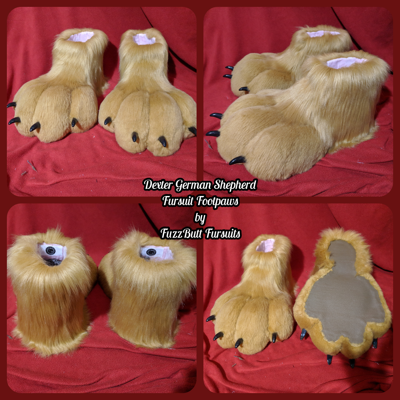 Custom Fursuit Footpaws