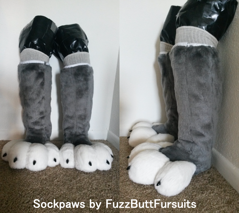 Custom Fursuit Footpaws