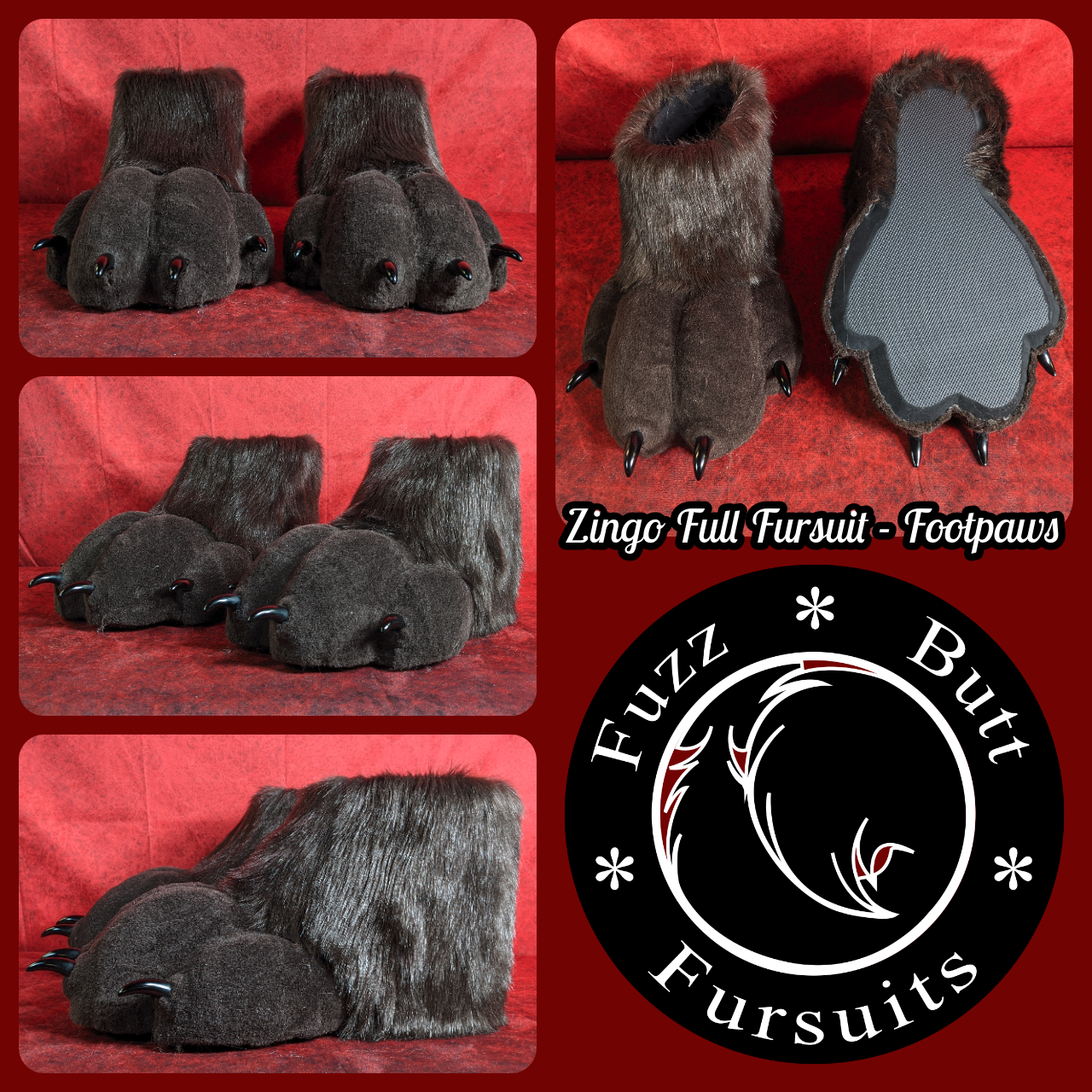 Custom Fursuit Footpaws